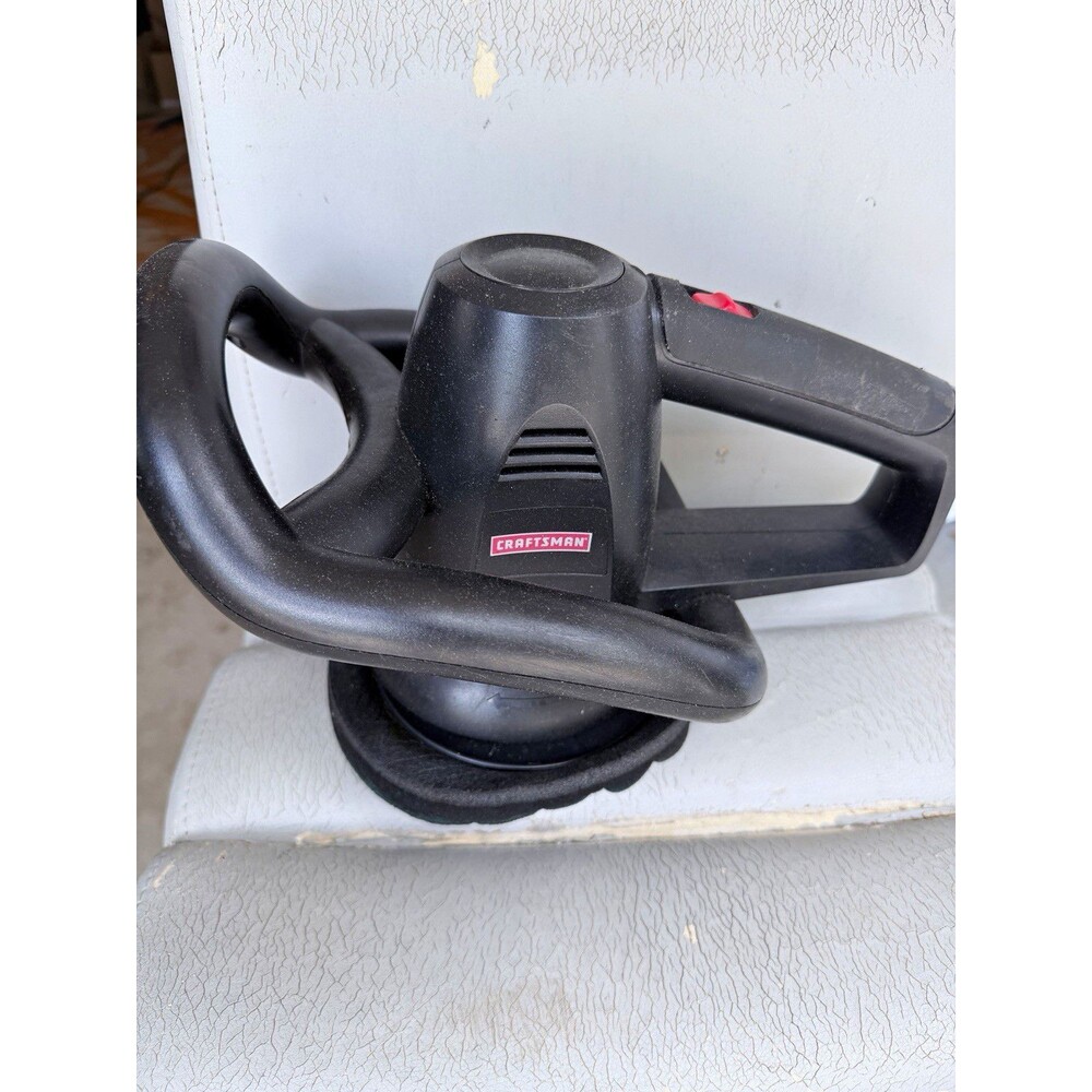 Craftsman 7in Corded Buffer & Polisher 120V Rotary/Circular Black 172.107210